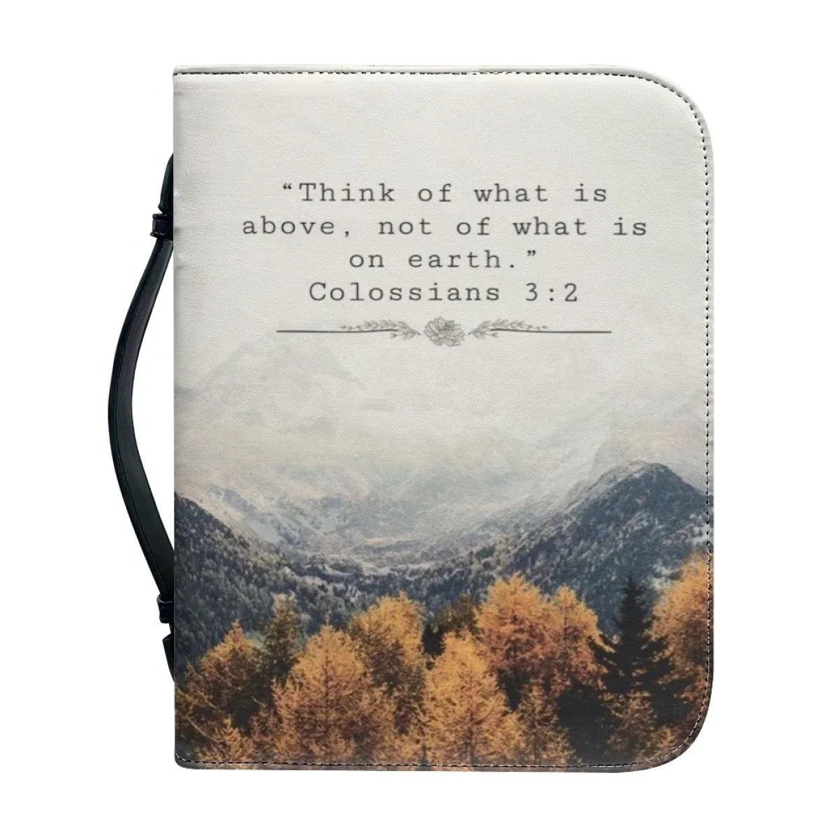Women’s Bible Bag – PU Leather Church Handbag for Bible, Study, and Prayer Books