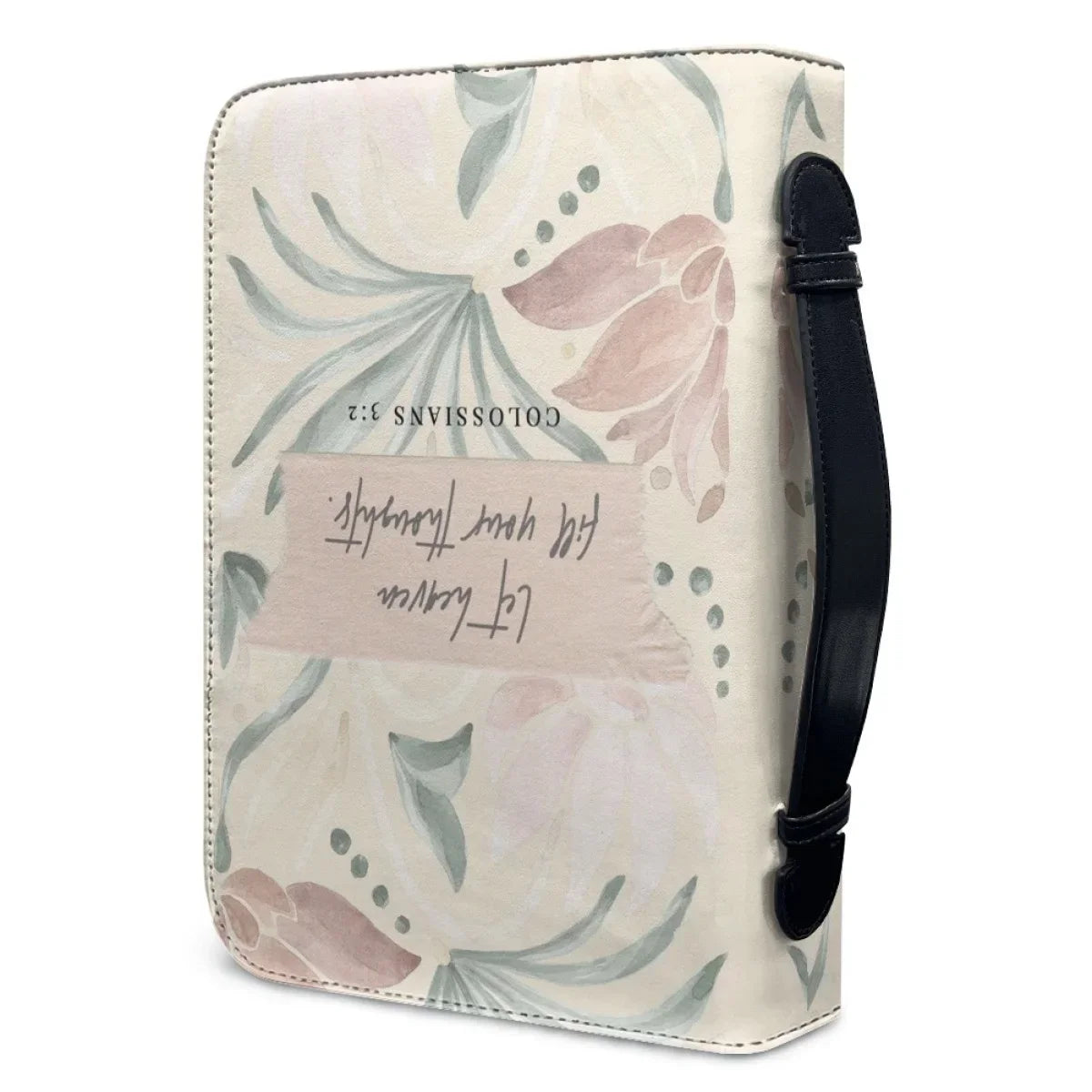 Women’s Bible Bag – PU Leather Church Handbag for Bible, Study, and Prayer Books