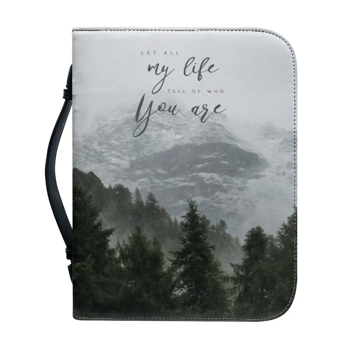 Women’s Bible Bag – PU Leather Church Handbag for Bible, Study, and Prayer Books