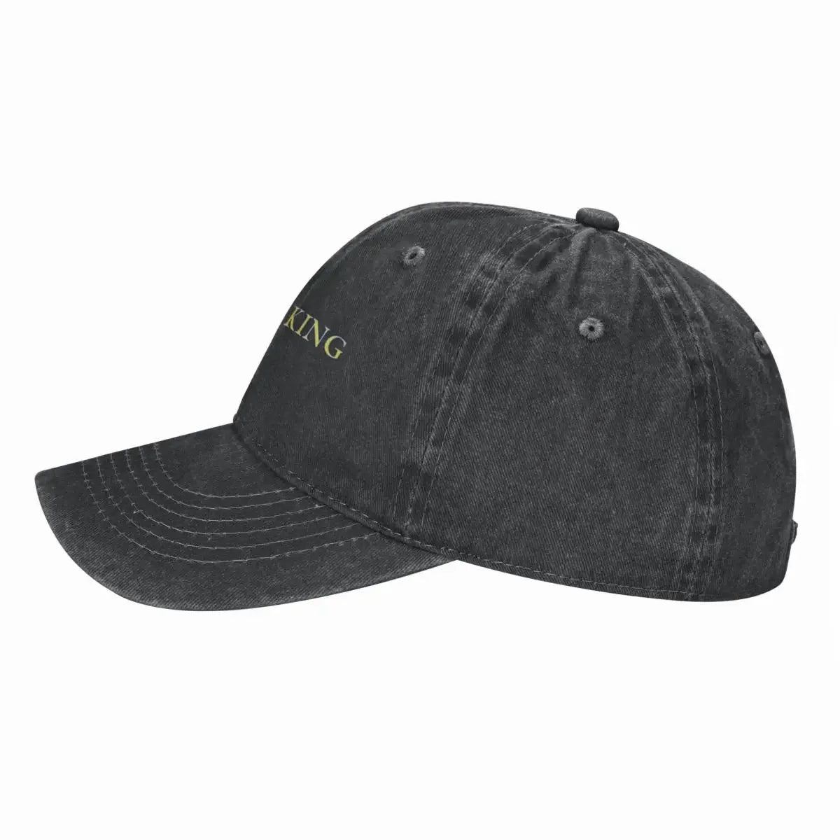 “Jesus Is King” Washed Trucker Cap – Adjustable Christian Streetwear Hat
